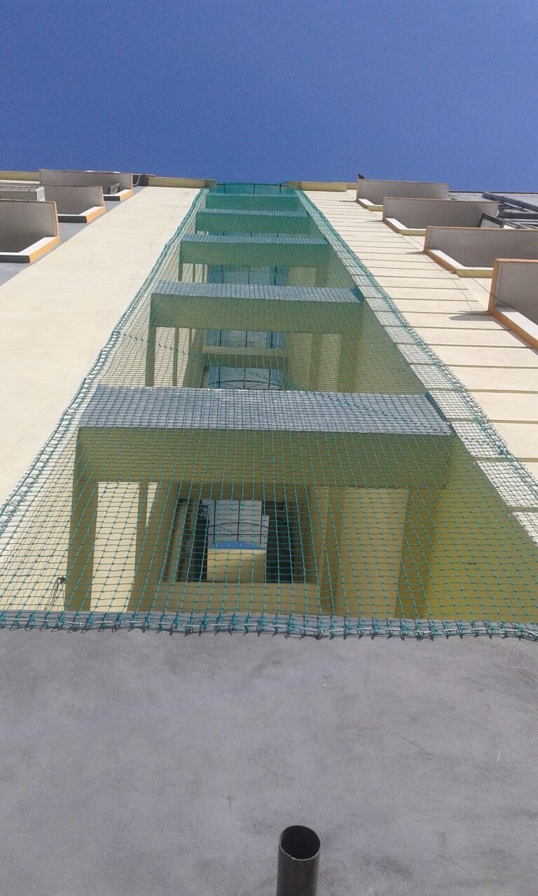 Duct area safety nets